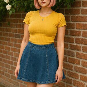 Sofia Lettuce Hem Top